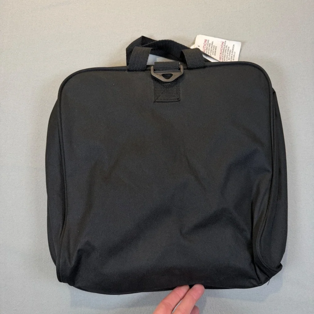 Disney Parks Mickey Mouse 1971 Walt Disney World Duffle Bag Black Travel Gym NWT
